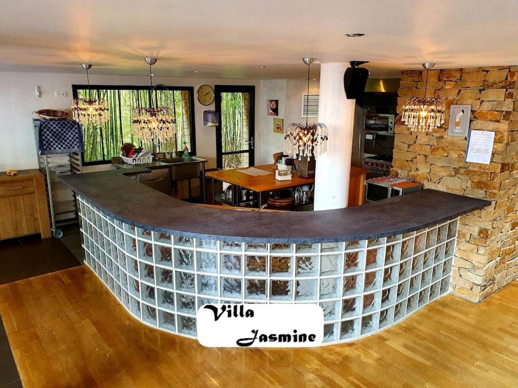 Somptueuse Villa Jasmine Saint-Méen-le-Grand 外观 照片